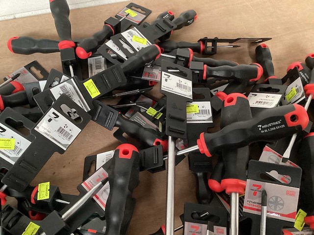 7industries mixkavel schroevendraaiers diverse maten (96x) - afbeelding 3 van  7