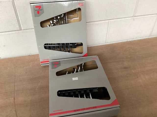 7industries ring- steeksleutelset, 7 delig (2x) - afbeelding 1 van  3