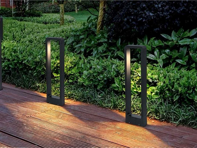7w led tuinlamp 60cm (2x) - afbeelding 3 van  8