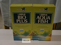 7x 1l ubbink bio plus & aqua fish - ontchloort leiding water en beschemt uw vissen - afbeelding 1 van  1