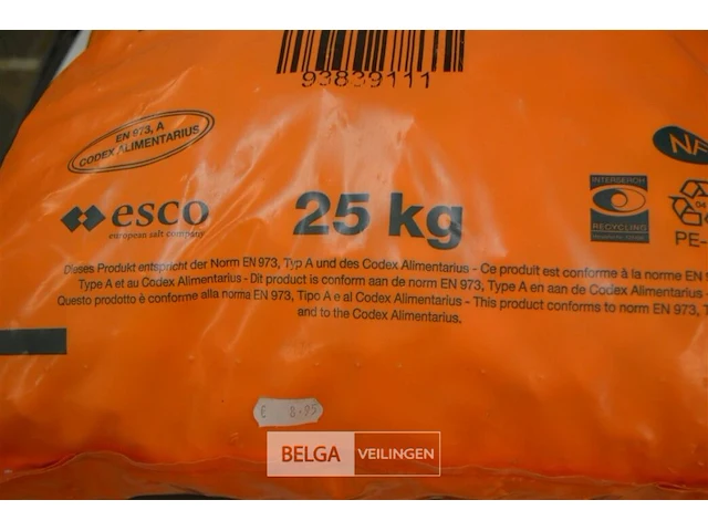 7x 25kg zouttabletten voor waterontharders - afbeelding 3 van  3