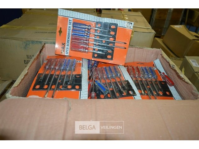 ±7x 50sets schroevendraaiers 6 delig - afbeelding 1 van  3