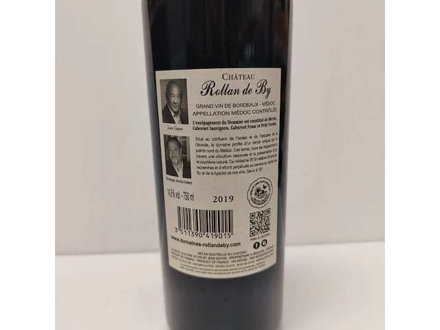 7x 75cl château rollan de by - afbeelding 2 van  2