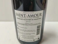 7x 75cl domaine du champ de violettes saint-amour - afbeelding 2 van  2