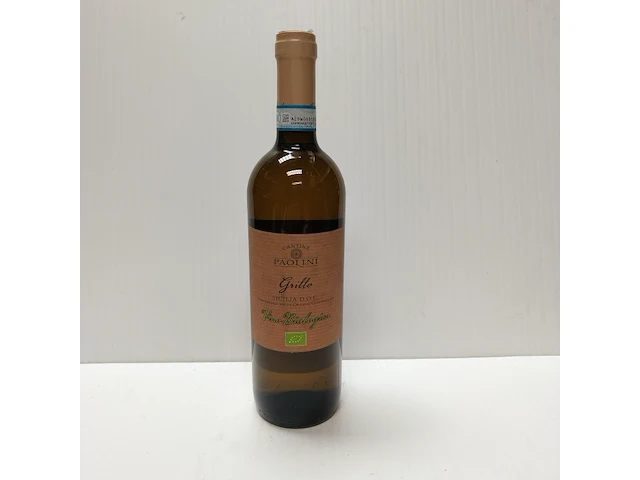 7x 75cl paolini grillo vino biologico witte wijn - afbeelding 1 van  2