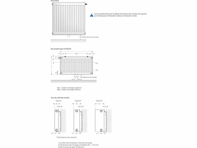 7x buderus radiators vcm-profil (verschillende afmetingen) - afbeelding 4 van  5