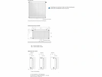 7x buderus radiators vcm-profil (verschillende afmetingen) - afbeelding 5 van  5