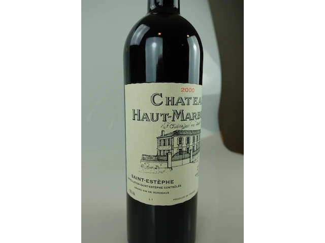 7x chateau haut-marbuzet 2000 - afbeelding 2 van  3