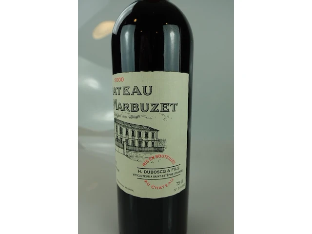 7x chateau haut-marbuzet 2000 - afbeelding 3 van  3