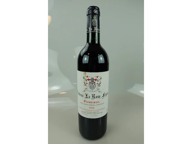 7x chateau la rose figeac pomerol 1999 - afbeelding 1 van  3