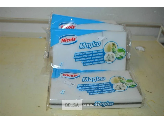 7x cleany magische spons - afbeelding 1 van  2