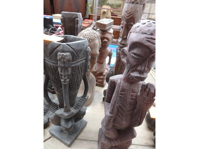 7x congolese masker en beelden - afbeelding 3 van  3
