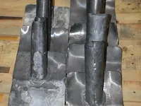 7x dakuitloop in lood/schuin/dia 80mm/33cm - afbeelding 1 van  1
