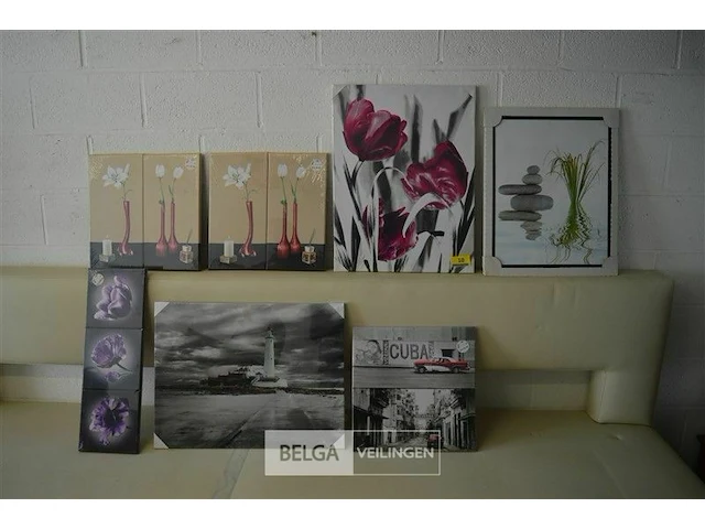 7x diverse kunstwerkjes - afbeelding 1 van  4