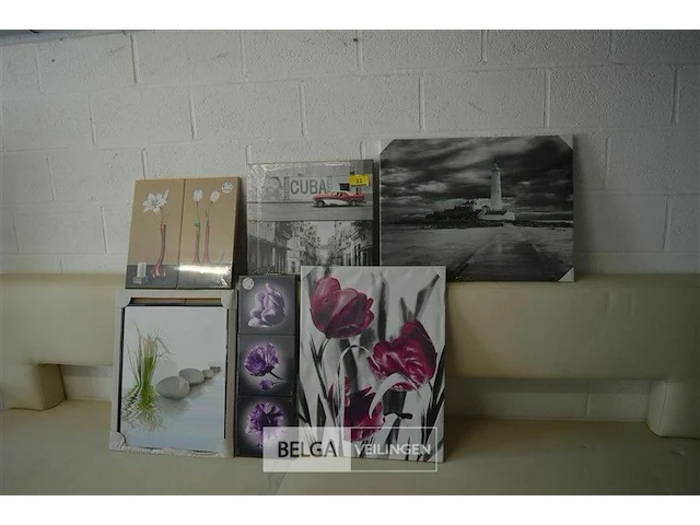 7x diverse kunstwerkjes - afbeelding 1 van  3