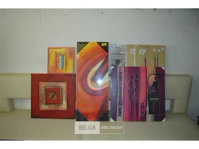 7x diverse kunstwerkjes - afbeelding 1 van  5