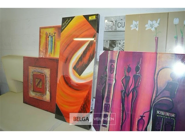 7x diverse kunstwerkjes - afbeelding 2 van  5