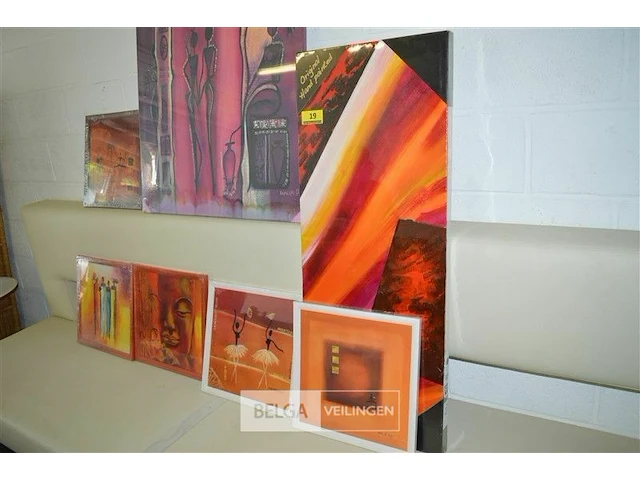 7x diverse kunstwerkjes - afbeelding 2 van  3