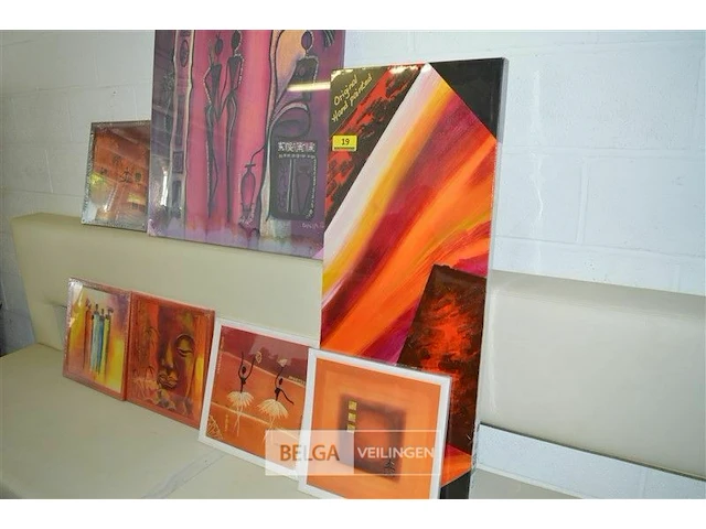 7x diverse kunstwerkjes - afbeelding 3 van  3
