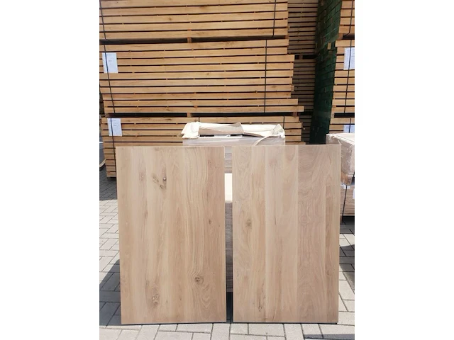7x dubbele eiken traptreden 1m-1m10 - afbeelding 1 van  2