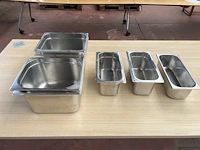 7x gastro rvs bak - afbeelding 1 van  3
