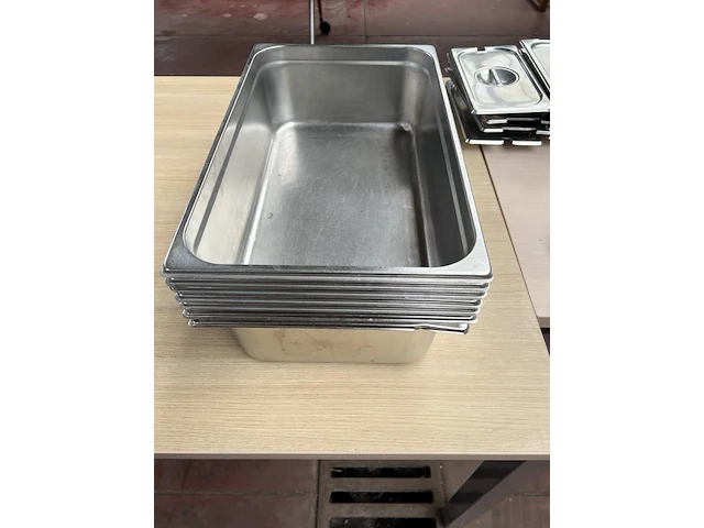 7x gastro rvs bak - afbeelding 1 van  2