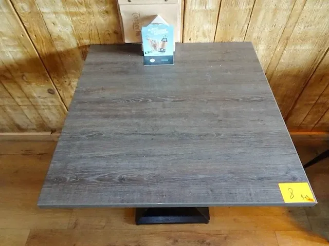 7x houten tafel - afbeelding 2 van  3