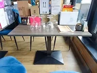 7x houten tafel - afbeelding 3 van  3