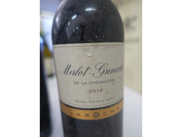 7x merlot grenache de la chevaliere 2010 - afbeelding 3 van  4