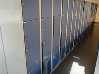 7x metalen locker - afbeelding 1 van  3