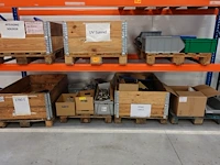 7x pallet diverse onderdelen laadpaalproductie - afbeelding 1 van  15