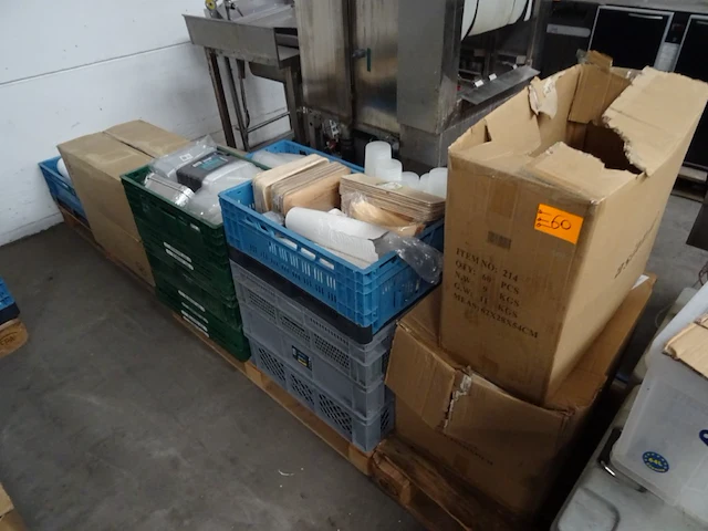 7x pallet diverse verpakkingen - afbeelding 5 van  16
