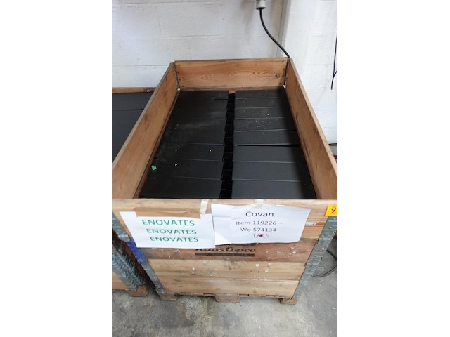 7x pallet metalen montageonderdelen - afbeelding 3 van  9