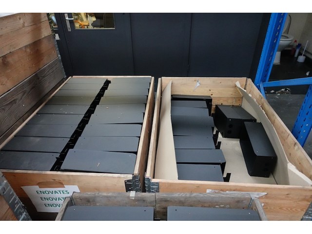 7x pallet metalen montageonderdelen - afbeelding 5 van  9