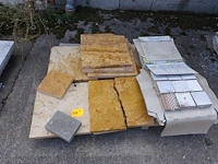 7x pallet restpartij stenen/tegels - afbeelding 1 van  10