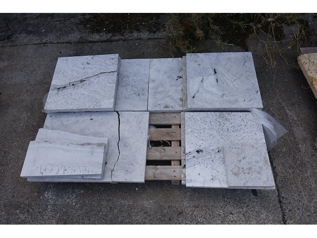 7x pallet restpartij stenen/tegels - afbeelding 3 van  10