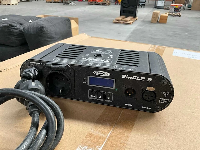 7x showtec single 3 1ch dimmer - afbeelding 1 van  4