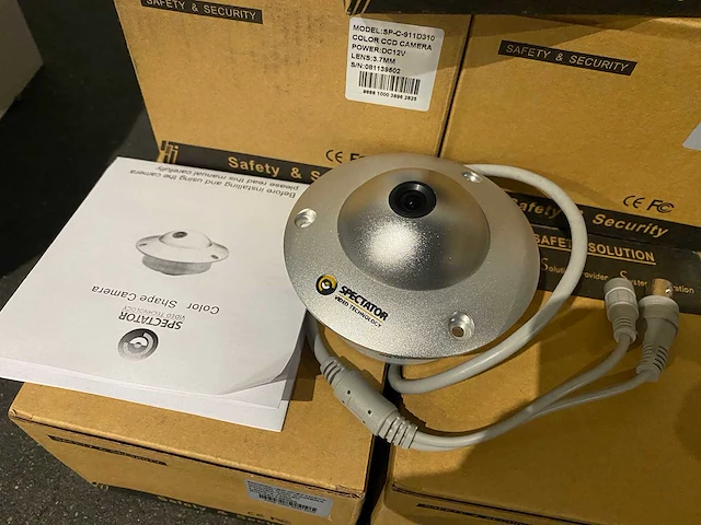 7x spectator color ccd camera, model sp-c-911d310 - afbeelding 2 van  3
