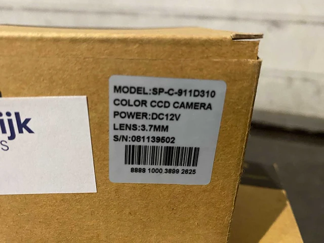 7x spectator color ccd camera, model sp-c-911d310 - afbeelding 3 van  3