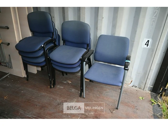 7x stapelstoel - afbeelding 1 van  5