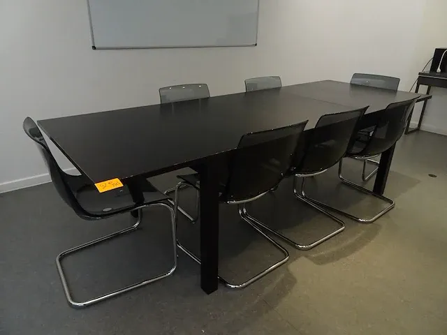 7x stoel + vergadertafel - afbeelding 1 van  4