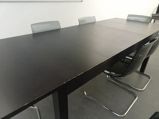 7x stoel + vergadertafel - afbeelding 4 van  4