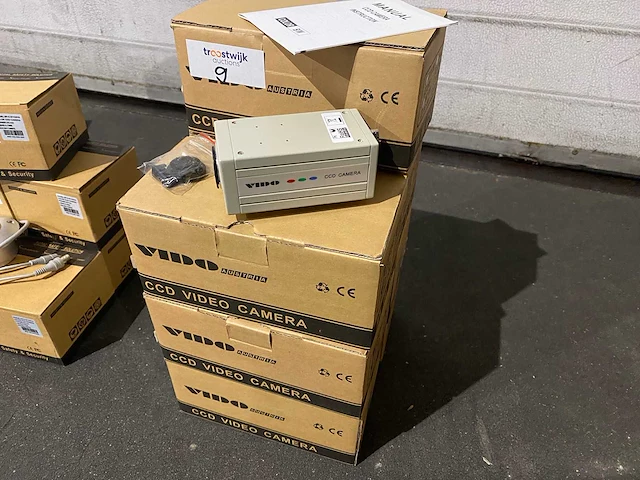 7x vido color ccd camera model au-cc422s - afbeelding 1 van  3