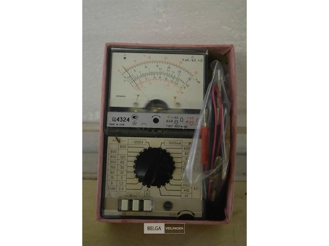 ±8 analoge c4324-multimeter - afbeelding 1 van  3