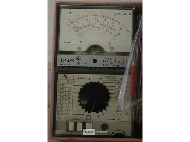 ±8 analoge c4324-multimeter - afbeelding 2 van  3