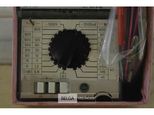 ±8 analoge c4324-multimeter - afbeelding 3 van  3