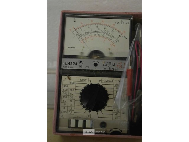 ±8 analoge c4324-multimeter - afbeelding 2 van  4