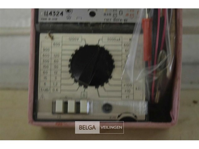 ±8 analoge c4324-multimeter - afbeelding 3 van  4