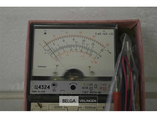 ±8 analoge c4324-multimeter - afbeelding 4 van  4