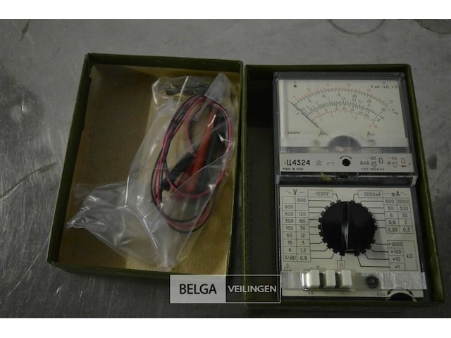 8 analoge c4324-multimeter - afbeelding 1 van  4